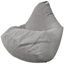 Кресло-мешок Flagman Груша Мега ХХХL Г3.5-254 Crown 17 Grey