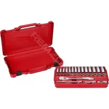 Набор инструментов 3/8&quot 6 граней 32 предмета MILWAUKEE (4932464945)