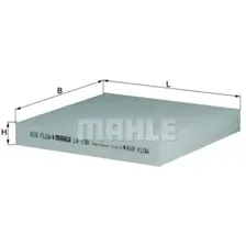 Салонный фильтр Mahle Knecht LA136