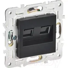 Розетка IEK Skandy SK-K20-1-K02 (черный)