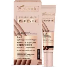 Крем для век Bielenda Firming Peptides 2в1 Подтягивающий крем+пептидная сыворотка (15мл)