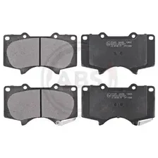 Тормозные колодки дисковые передняя ось A.B.S. 37420