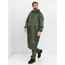 Плащ Huntsman ВВЗ 60-62/188 Таффета PVC (20000мм) цвет Зеленый