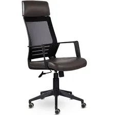 офисное компьютерное кресло UTFC Альт М-811 Black PL, S0429 шоколад