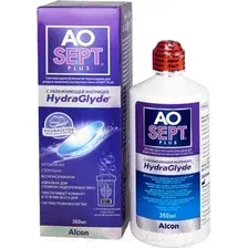 Раствор для линз Alcon Aosept Plus HydraGlyde (360мл)
