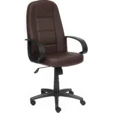 Кресло офисное Tetchair СН747 кожзам (коричневый)