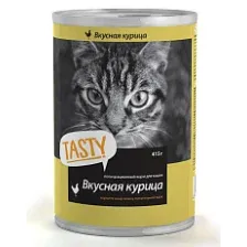 Tasty Вкусная курица в соусе для кошек 415 г