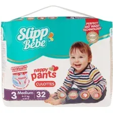 Трусики-подгузники Slipp Bebe №3 4-9 кг (32 шт)