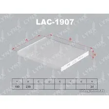 Салонный фильтр LynxAuto LAC1907