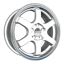 Литой диск SKAD Киото 15x6.0" 4x100мм DIA 67.1мм ET 45мм White Glossy Polished