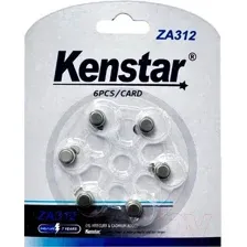 Батарейка KENSTAR Zinc Air KS-ZA312-BL6