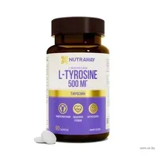 L-тирозин Now Foods L-Tyrosine 750 мг (90 капсул)