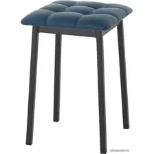 Табурет AMC Comfort 7К1.13 (кожзам, атлантик/черный)