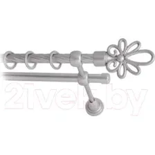 Карниз для штор Lm Decor Астра 170 2р витой (сатин, 1.8м)