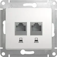 Розетка Systeme (Schneider) Electric Glossa GSL000185KK