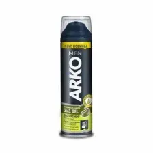 Гель для бритья Arko Men 2в1 Soothing hemp с маслом семян конопли (200мл)