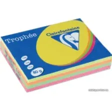 Офисная бумага Clairefontaine неон A4 80 г/кв.м 500 л (ассорти)