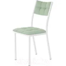 Стул AMC Comfort 3К6.10 (кожзам мятный/белый)