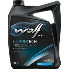Моторное масло Wolf GuardTech 15W-40 SL/CF 5л
