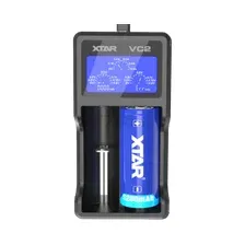 Зарядное устройство для аккумуляторов XTAR VC2 с USB кабелем
