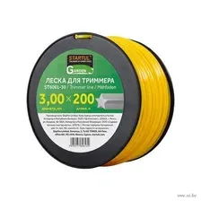 Леска для триммеров "Звёздочка" (3 мм х 200 м)