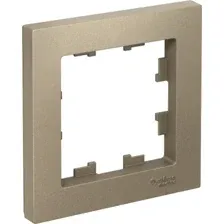 Рамка Systeme Electric AtlasDesign ATN000501 (шампань)