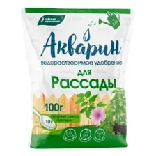 Водорастворимое удобрение "АКВАРИН для РАССАДЫ" 100г