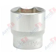 YATO YT-1219 1/2" Головка 30 мм, 6-гр. CV короткая