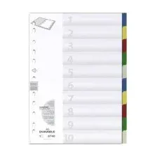 Разделитель документов Durable 674027 (ассорти)
