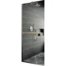 Душевая стенка MaybahGlass 195x119 MGD-719-5у (сатин стекло/хром матовый)