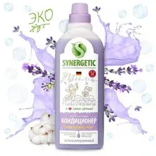 Кондиционер ополаскиватель для белья SYNERGETIC биоразлагаемый Лавандовое поле, 1 л