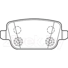 Тормозные колодки Valeo 301935