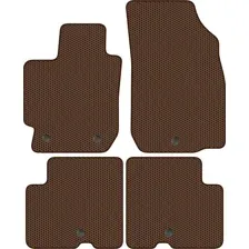 Комплект ковриков для авто Alicosta Nissan Almera III (седан / G15) 2012 - 2019 (коричневый, сота)