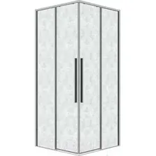Душевой уголок Grossman Galaxy 100x100x195 300.K33.01.1010.10.02 (хром/шиншилла стекло)