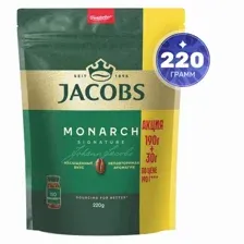 Кофе растворимый Jacobs Monarch (220г)