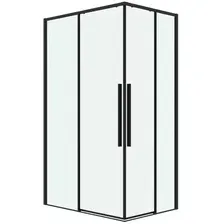 Душевой уголок Grossman Galaxy 90x90x195 300.K33.01.9090.21.00 (черный матовый/прозрачное стекло)