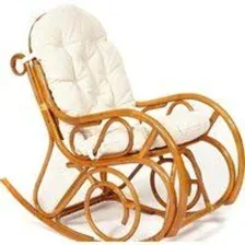 Кресло-качалка TetChair Milano без подушки (коньяк)
