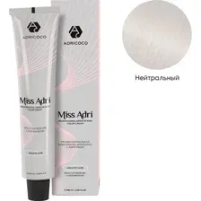 Крем-краска для волос AdriCoco Miss Adri, корректор, нейтральный 0/00N, 100 мл