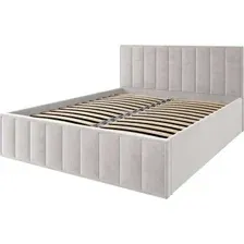 Кровать ДСВ Лана 1.8 с ПМ 180x200 (бежевый софт)
