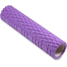 Массажный ролик-валик Indigo PVC IN187 (фиолетовый)
