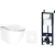 Унитаз подвесной AV Engineering Comfort AVWHR203 + AM.PM I012703.0201