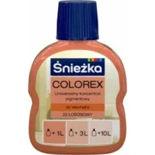 Краситель SNIEZKA Colorex №22 красно-оранжевый, 0.10л