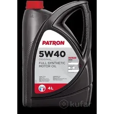 Моторное масло Patron Original 5W40 / MB 226.5/229.3 (4л)