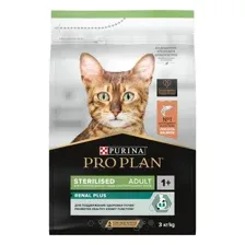 Корм Purina Pro Plan для кошек после стерилизации/кастрации с кроликом, 3 кг
