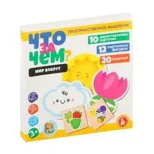 Развивающая игра Десятое королевство Что за чем? Мир вокруг 04699