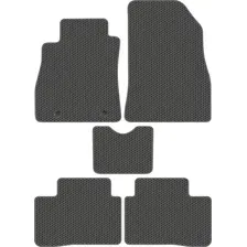 Комплект ковриков для авто Alicosta Nissan Juke (suv / YF15) 2011 - 2020 (серый)