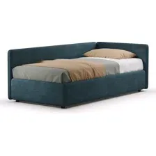 Кровать-тахта Sonit Nicole правый 90x200 шенилл Eclipse (15 синий)
