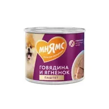 Мнямс Паштет из говядины и ягненка для собак Здоровые суставы 200 г