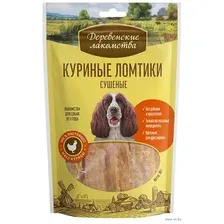Лакомство для собак "Куриные ломтики" (90 г)