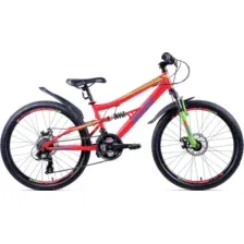 Велосипед AIST Avatar Junior 24 2025 (красный, разобранный, в коробке)